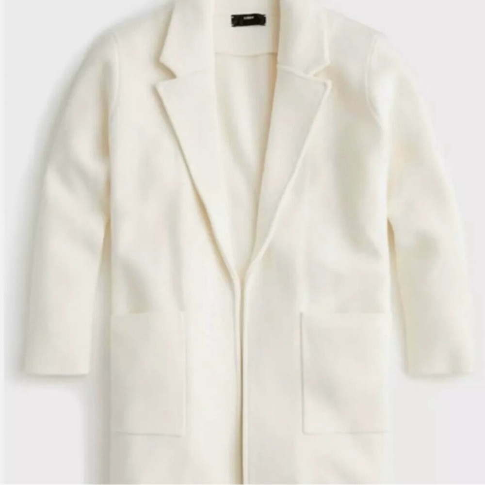 J Crew Sophie open-front sweater-blazer